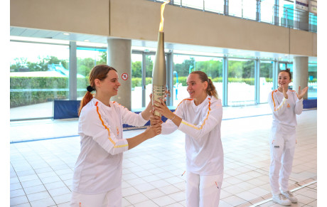 ACA porteur de la flamme